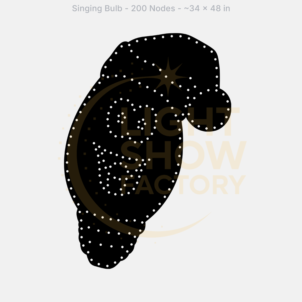 CORO - Singing Bulb - 200 Pixels