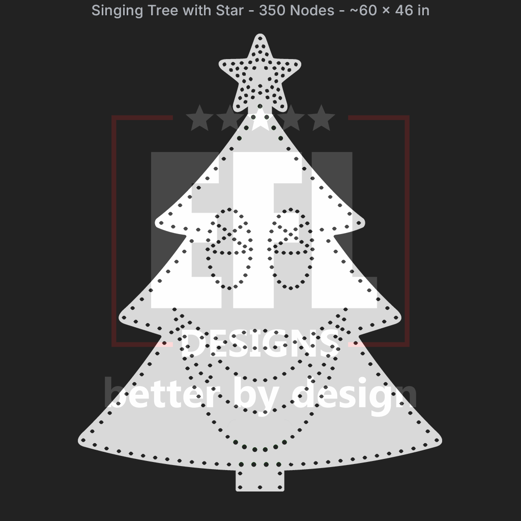 CORO - EFL Designs - Singing Tree - 350 Pixels