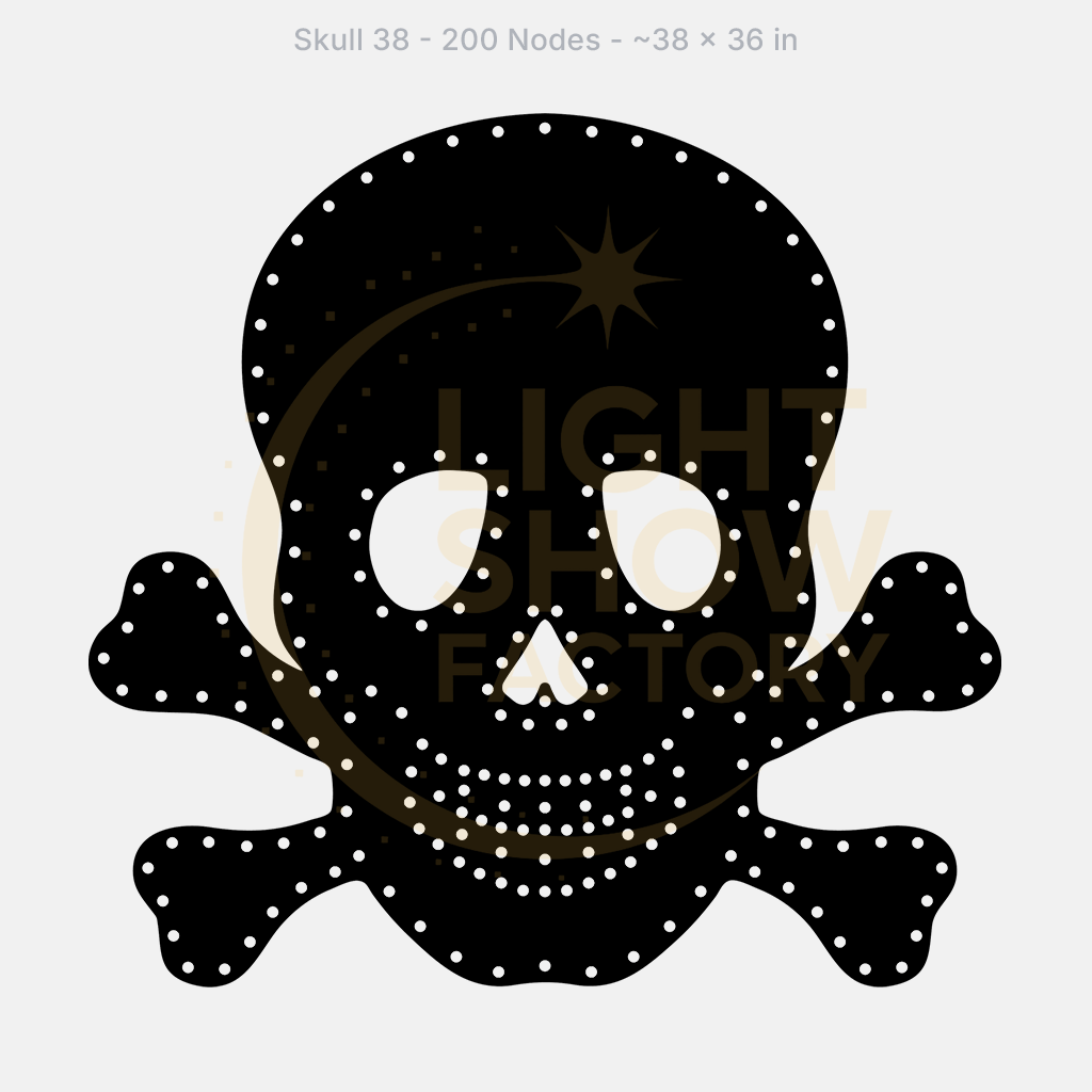 CORO - Skull 38 - 200 Pixels