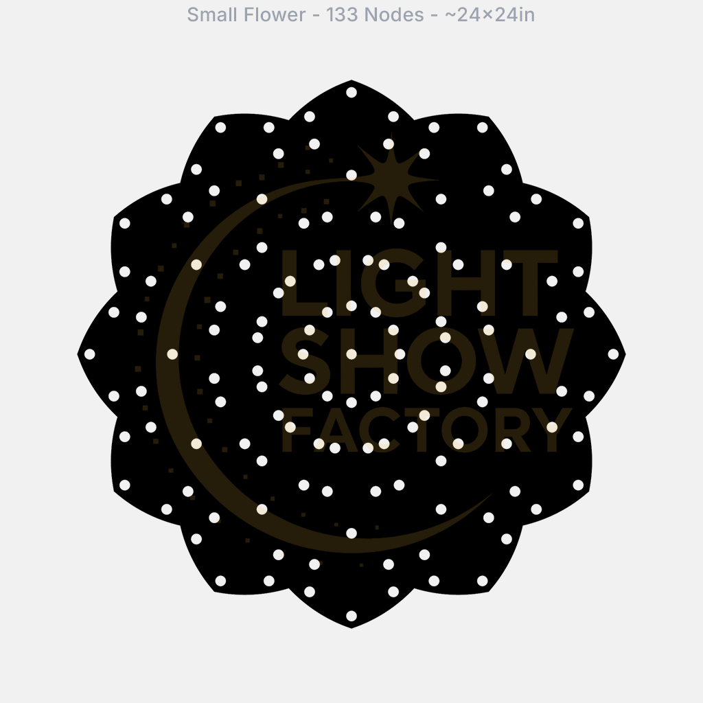 CORO - Small Flower - 133 Pixels