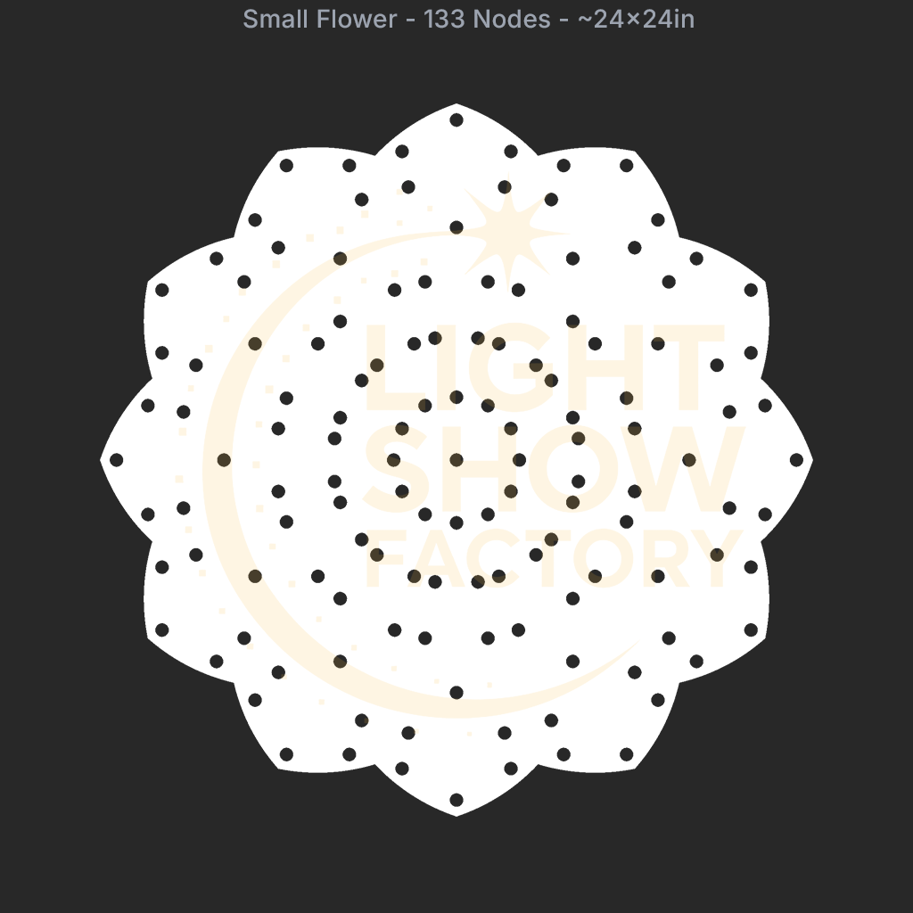 CORO - Small Flower - 133 Pixels