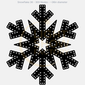 CORO - Snowflake 36 - 300 Pixels