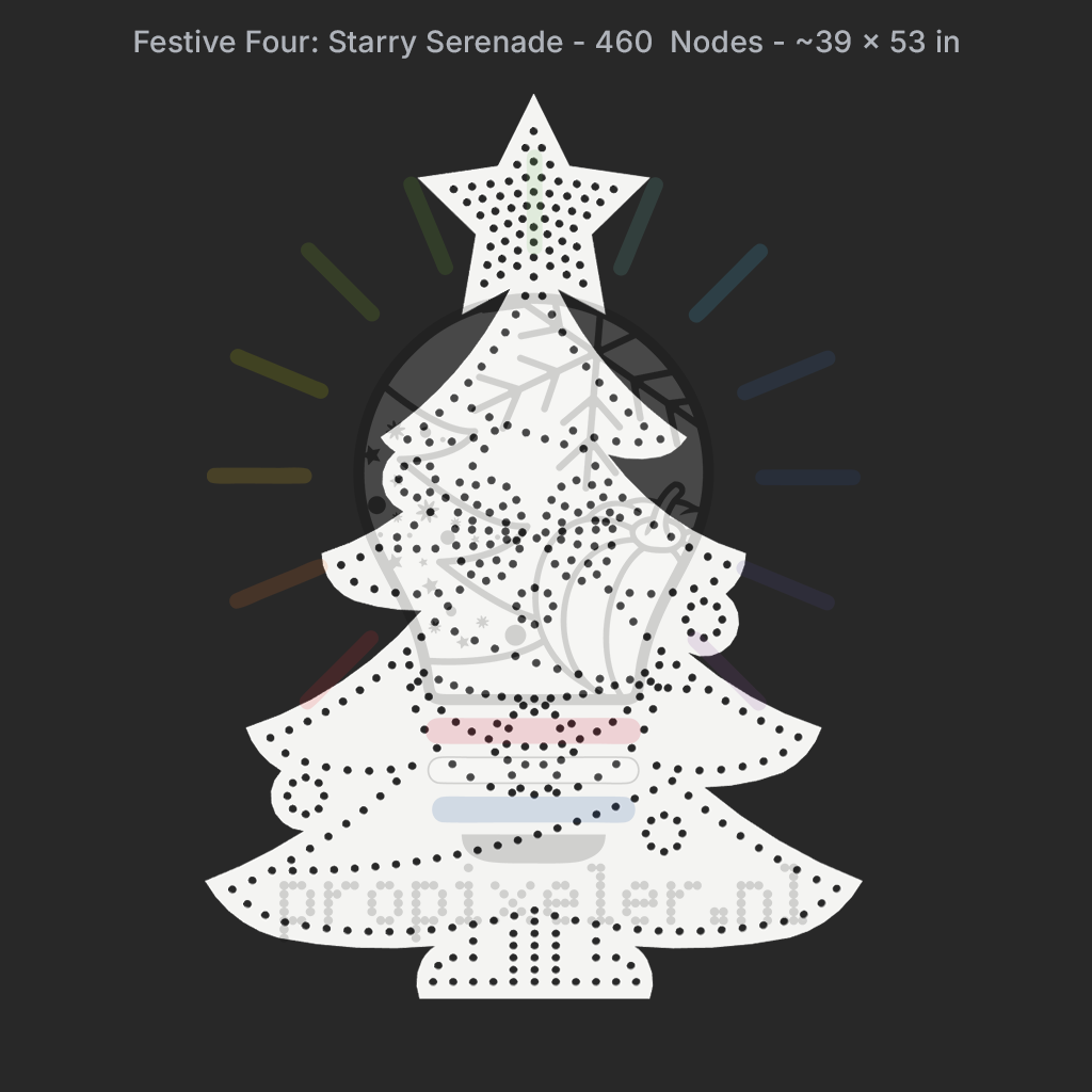CORO - ProPixeler - Festive Four: Starry Serenade - 460 Pixels