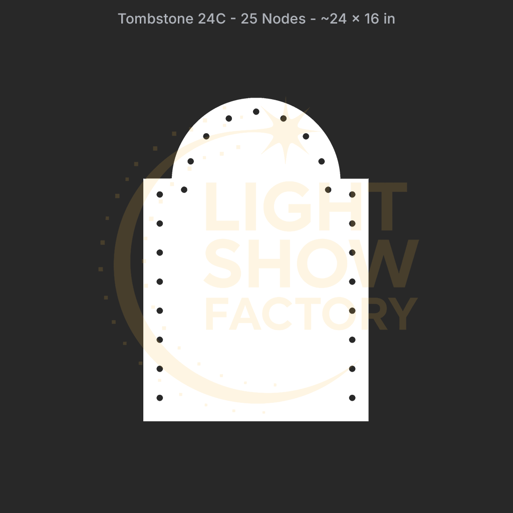 CORO - Tombstone 24C - 25 Pixels