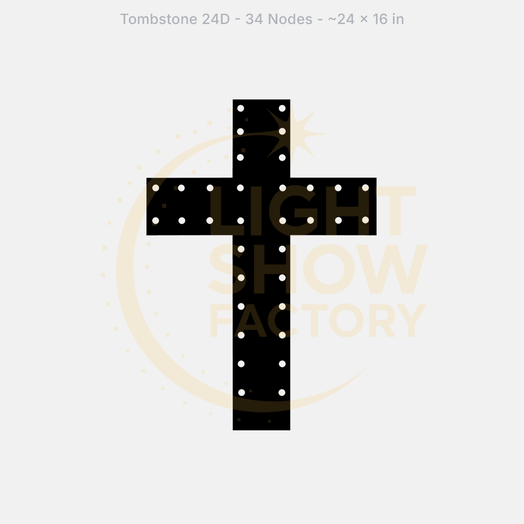 CORO - Tombstone 24D - 34 Pixels