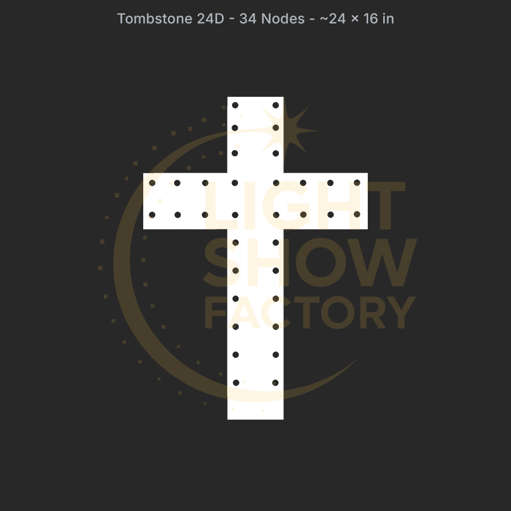 CORO - Tombstone 24D - 34 Pixels