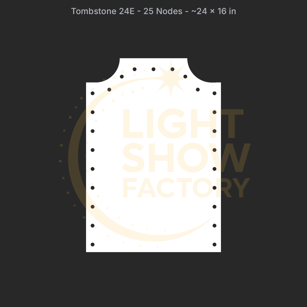 CORO - Tombstone 24E - 25 Pixels