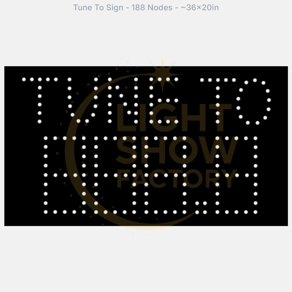 CORO - Tune To Sign - 188 Pixels