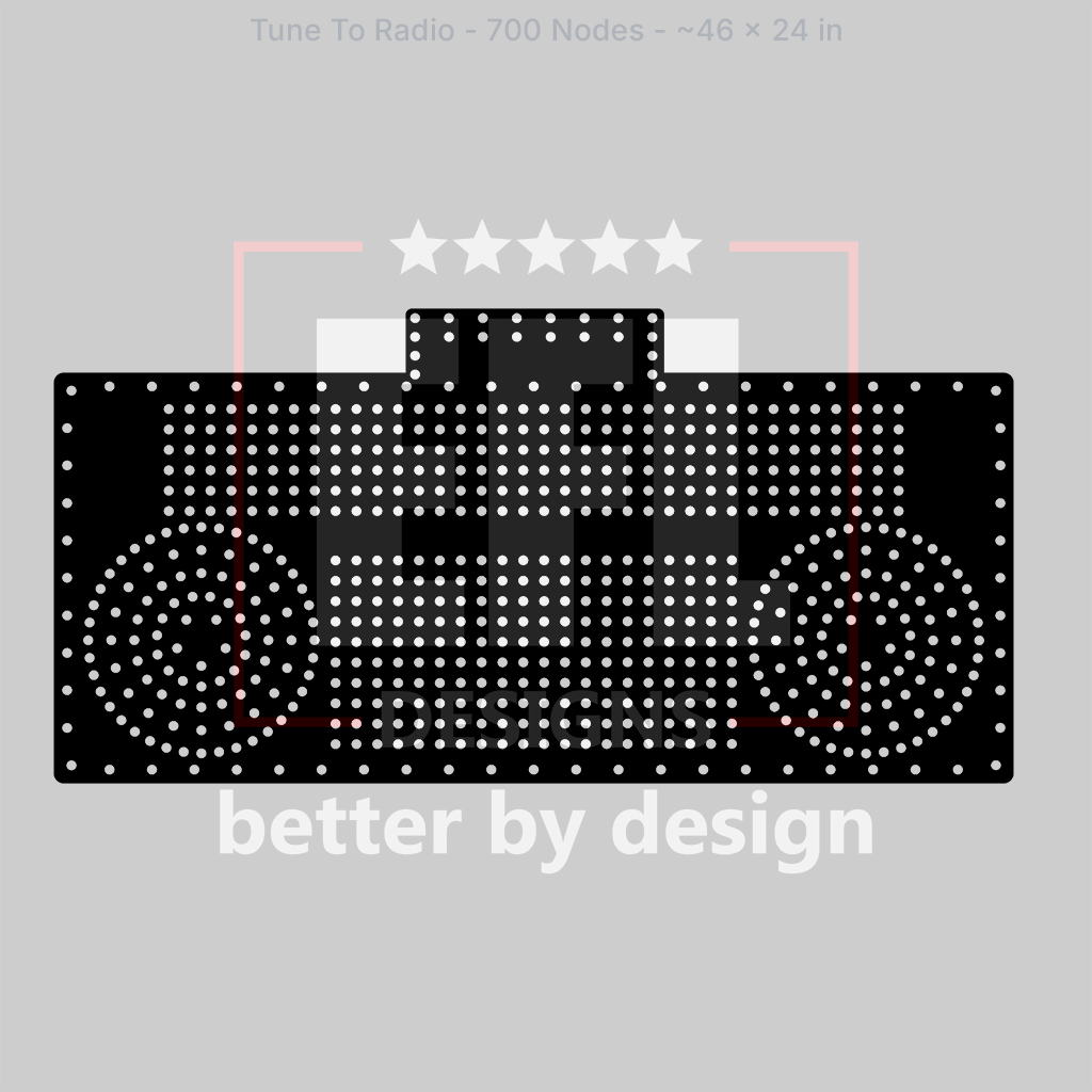 CORO - EFL Designs - Tune To Radio - 700 Pixels