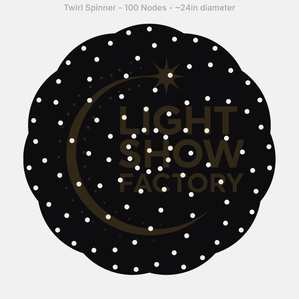 CORO – Twirl Spinner – 100 Pixels